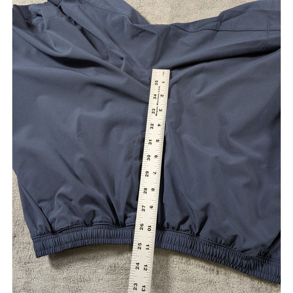 IBKUL Mens M Blue Performance Shorts 8" Quick Dry Stretch Golf Athletic - Picture 8 of 10